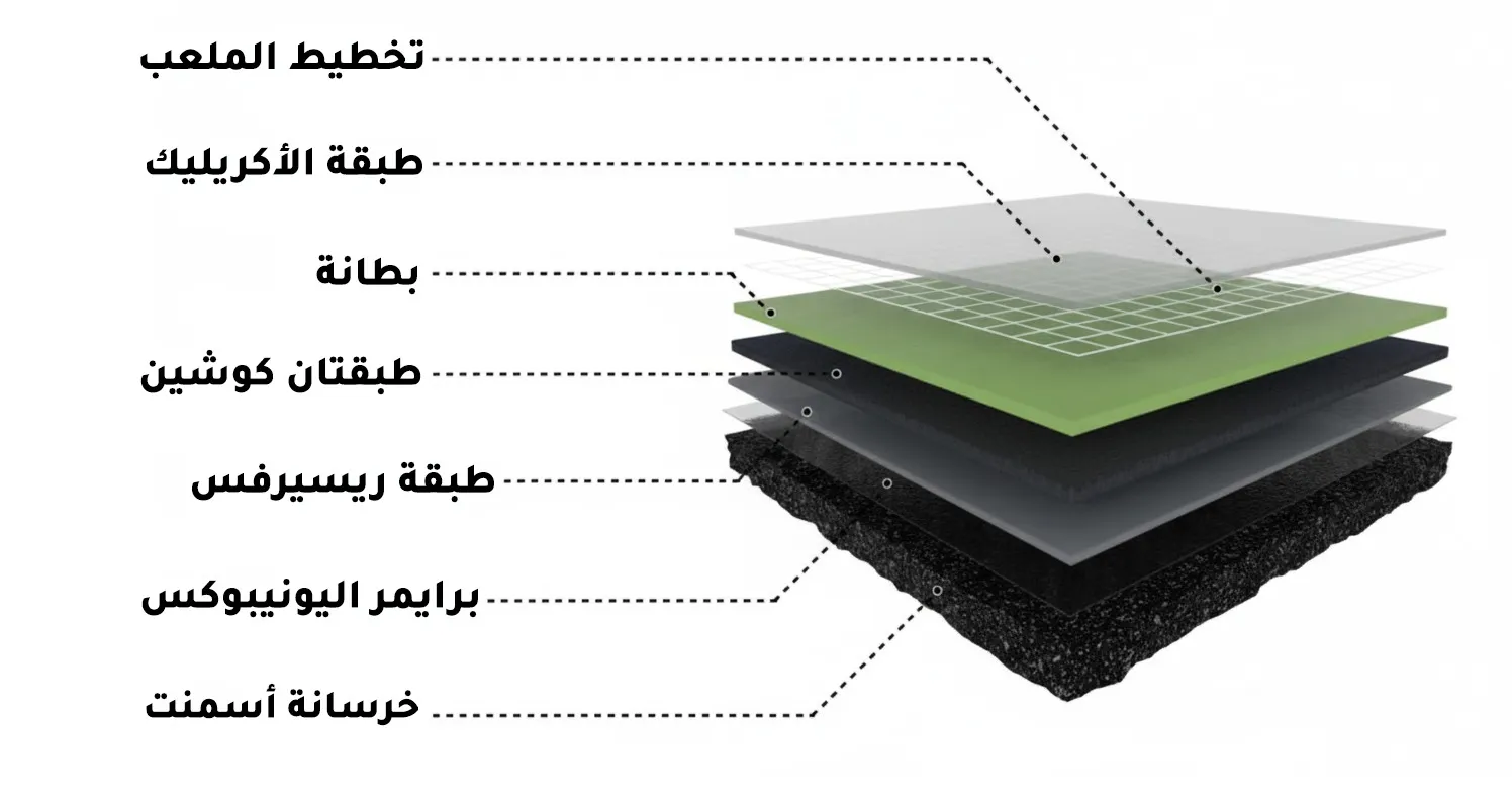 أرضيات أكريليك