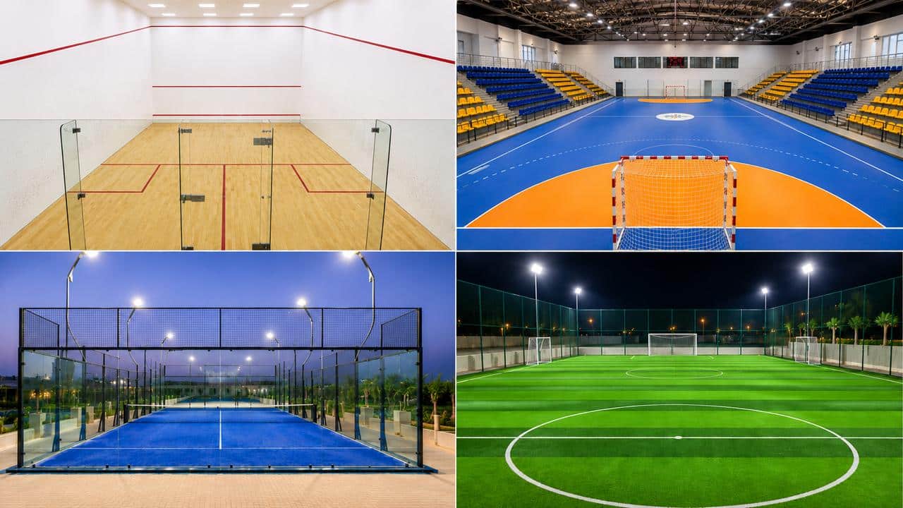 شركات تجهيز الملاعب الرياضية في مصر